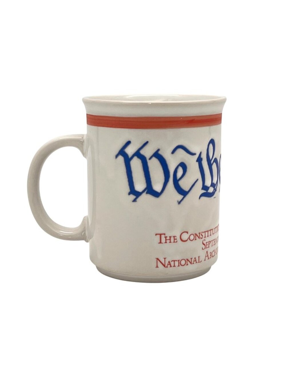 We The People Ceramic Coffee Cup Constitution Of United States National Archives